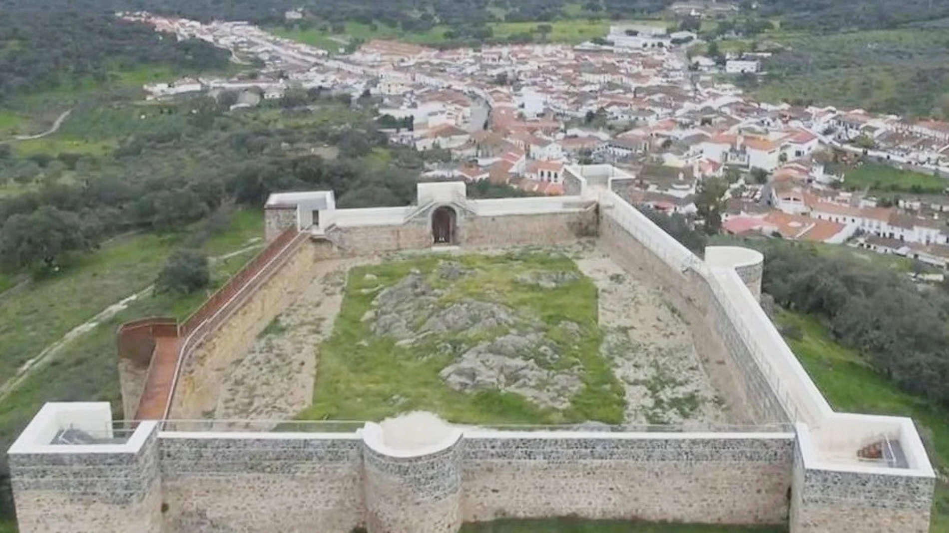 Vista del municipio de Cala. GIAHSA.