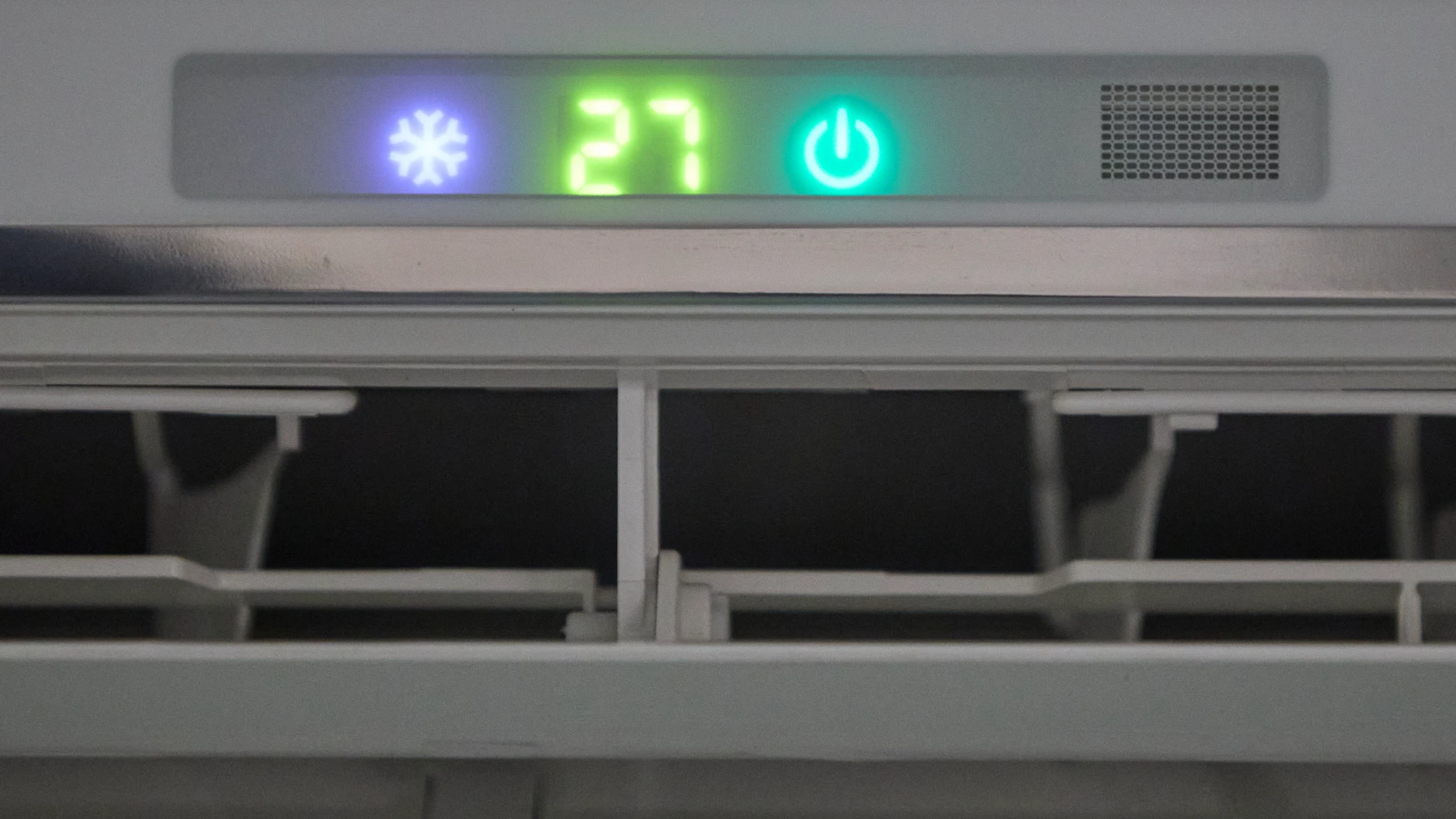 Un aire acondicionado a 27 grados, temperatura sugerida en el plan de ahorro del Gobierno