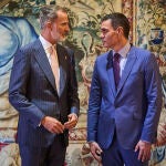 El Rey Felipe VI con Pedro Sánchez en Mallorca