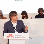 Carles Puigdemont y su Consell per la República