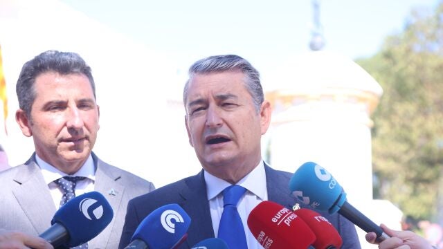 El consejero de la Presidencia, Interior, Diálogo Social y Simplificación Administrativa, Antonio Sanz. JOAQUÍN CORCHERO-EUROPA PRESS