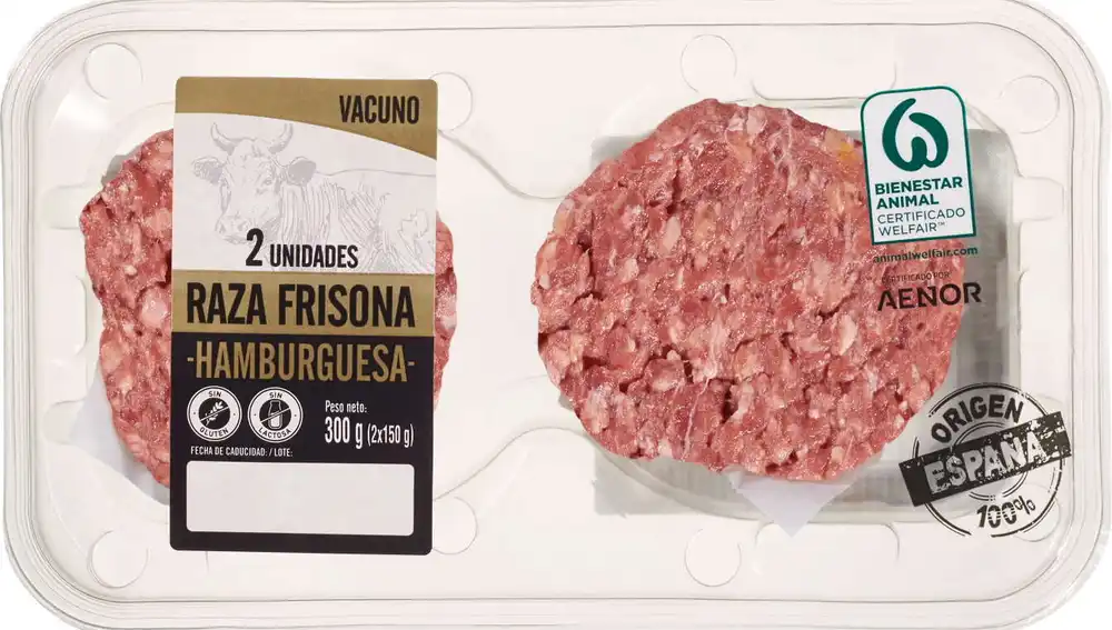 Hamburguesa Lidl &quot;FRISONA&quot;