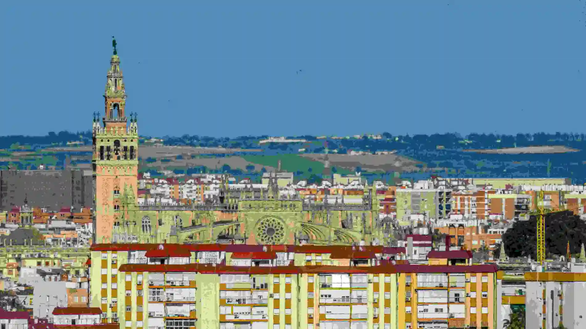La ciudad de Sevilla y su área metropolitana concentran una población de un millón y medio de habitantes