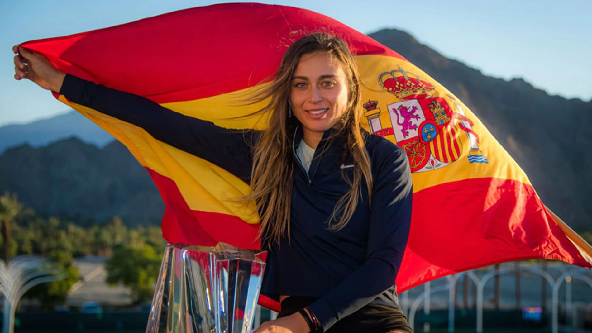 La tenista nunca ha ocultado su postura hacia el independentismo