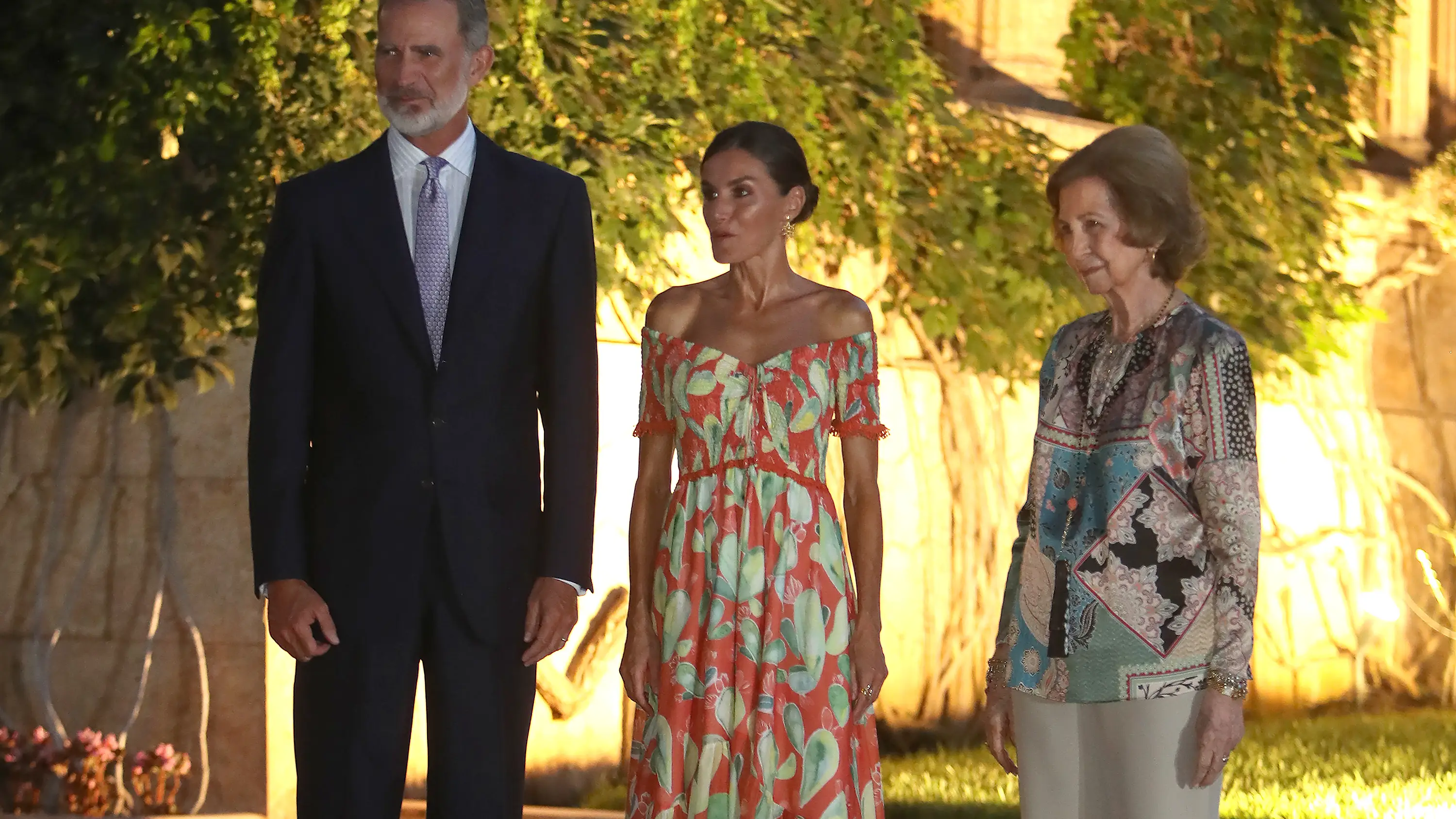 Los Reyes Felipe, Letizia y Sofía