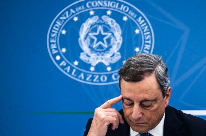 El ex primer ministro italiano Mario Draghi