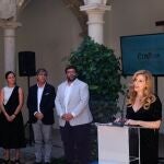 La viceconsejera de Acción Cultural, Mar Sancho, presenta la décima edición del Festival Internacional de Circo en Castilla y León junto a Sánchez Cabrera y Carlos Tapia