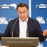  El portavoz de Educación del Grupo Socialista en las Cortes de Castilla y León, Fernando Pablos