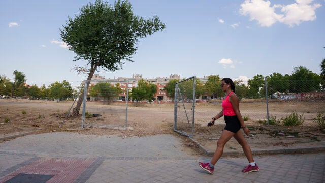 Zona donde se encuentra la futura plaza cívica del Lucero
