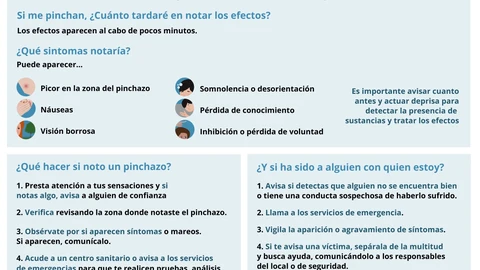 Infografía con recomendaciones del Consejo General de Enfermería (CGE)