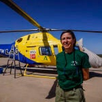 Inmaculada Cantero, técnica de operaciones del Plan de Emergencia por Incendios Forestales de Andalucía