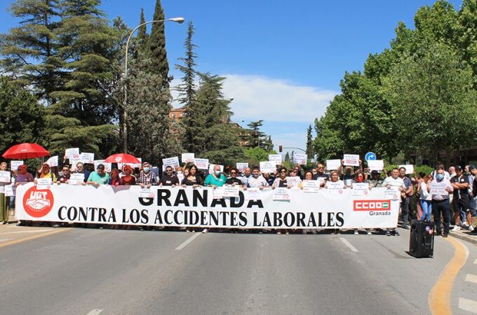 Los sindicatos se manifestaron tras el accidente, ocurrido el 24 de mayo