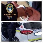 La Policía Local de Lepe detiene al presunto agresor