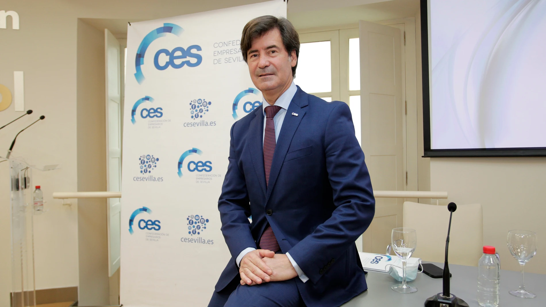 El presidente de la CES, Miguel Rus. CES 16/03/2022