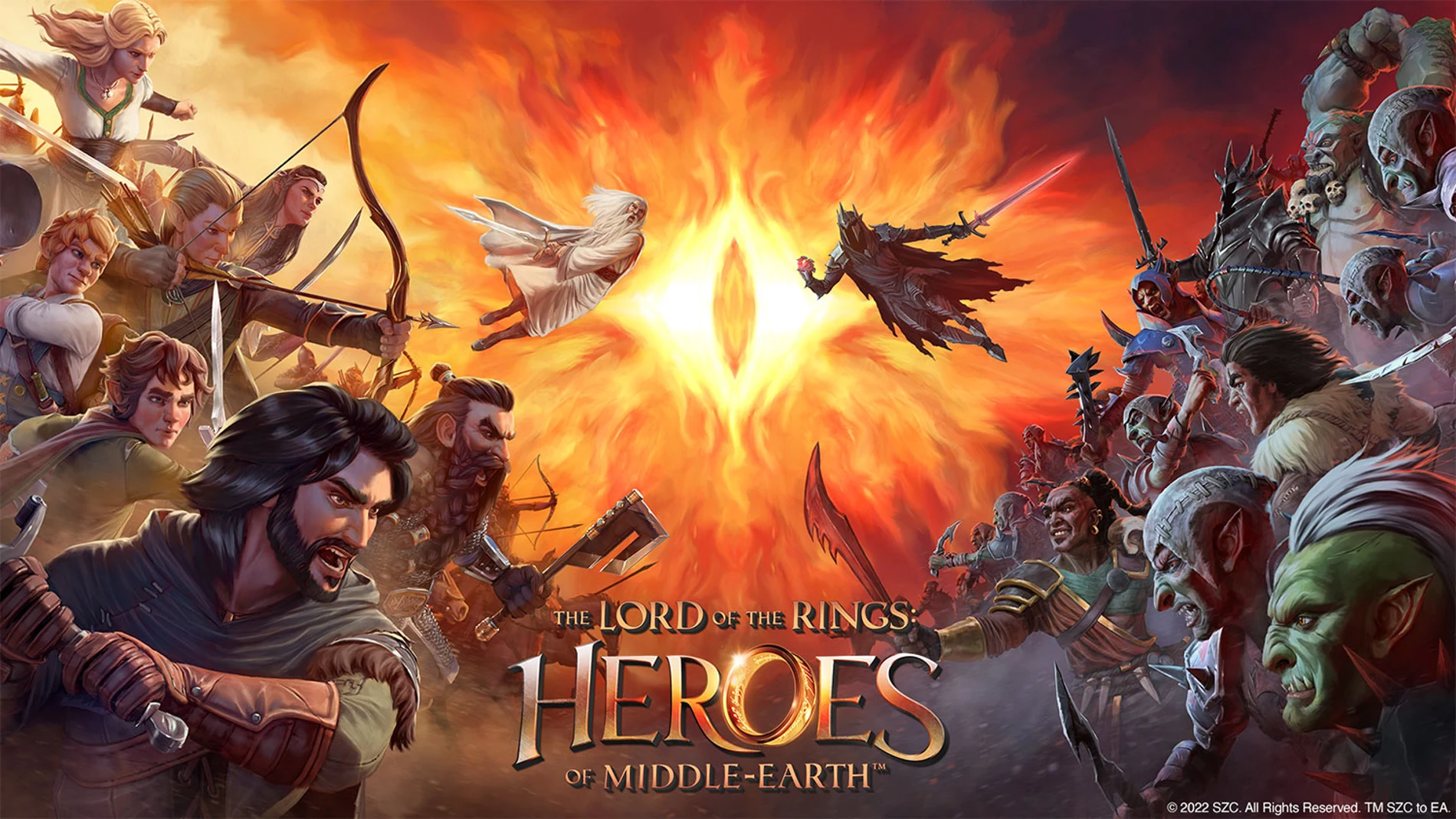 "The Lord of the Rings: Heroes of Middle-earth" ya puede descargarse para Android e iOS.