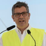 El ministro de la Presidencia, Relaciones con las Cortes y Memoria Democrática, Félix Bolaños, visita las obras de la línea de alta velocidad Murcia-Almería