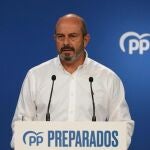 El vicesecretario de Coordinación Autonómica y Local del PP, Pedro Rollán