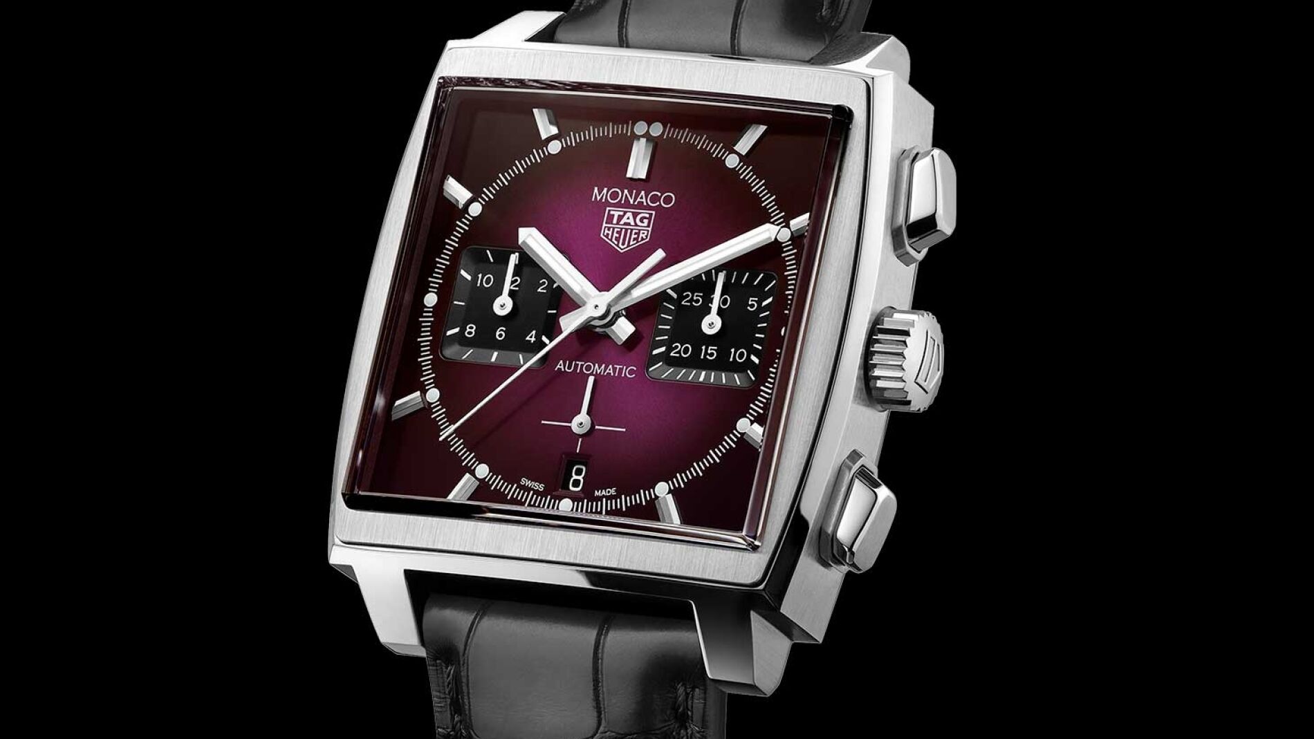 El deslumbrante morado del exclusivo Monaco Purple Dial Limited