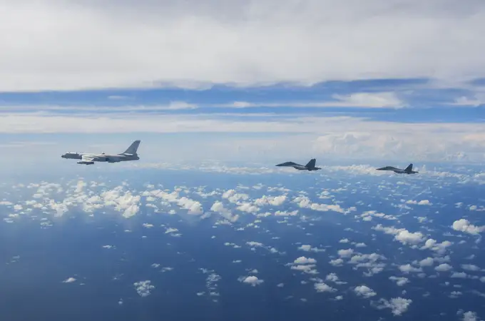 La respuesta del Ejército chino al detectar un avión espía de EEUU en el Estrecho de Taiwán