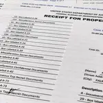 Lista de la documentación incautada pro el FBI en el registro de la residencia del ex presidente Donald Trump