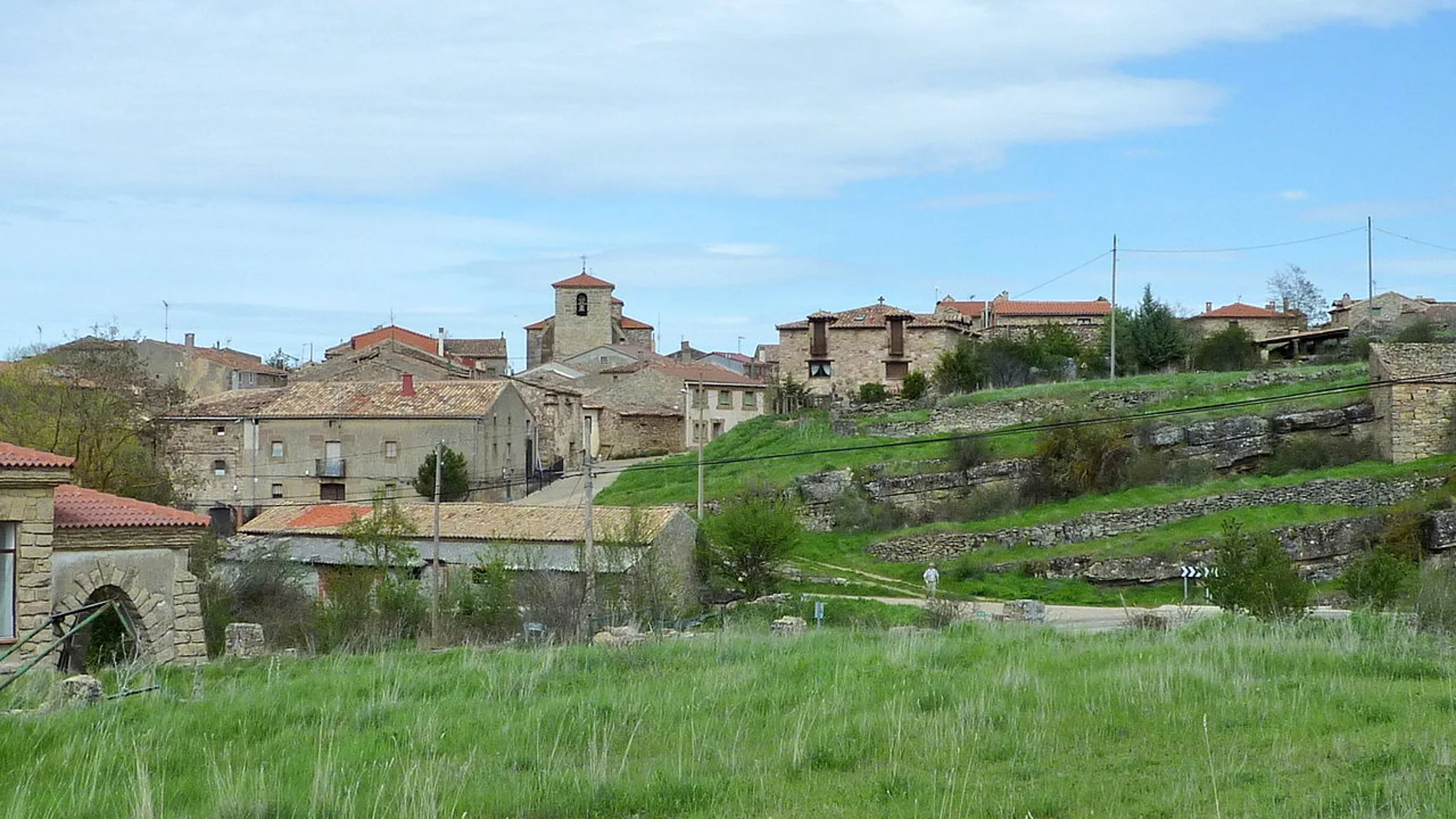 Imagen de Yelo, en Soria, donde ha aparecido el anciando