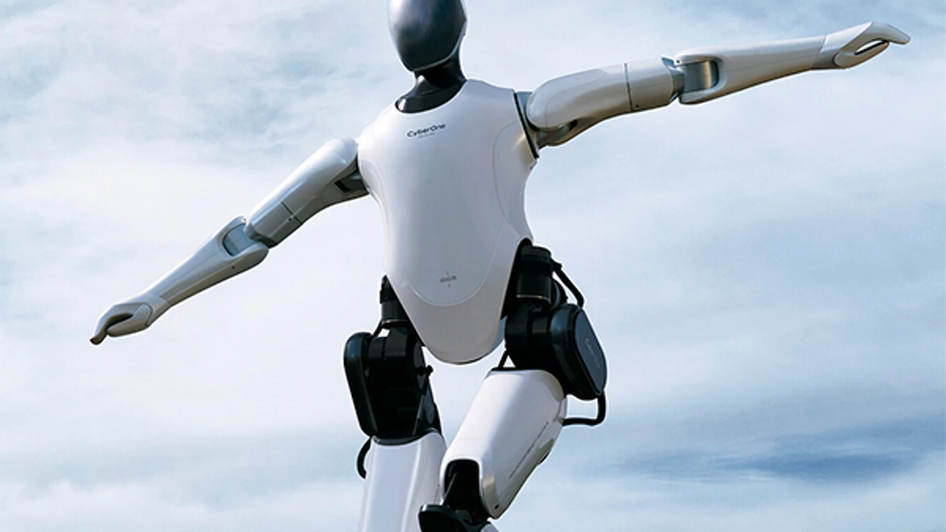 Imagen promocional de CyberOne, el robot humanoide de Xiaomi.
