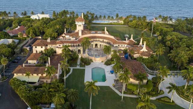 La mansión de Mar-a-Lago de Donald Trump en Florida
