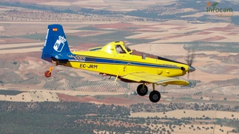 Medio aéreo del Infocam.