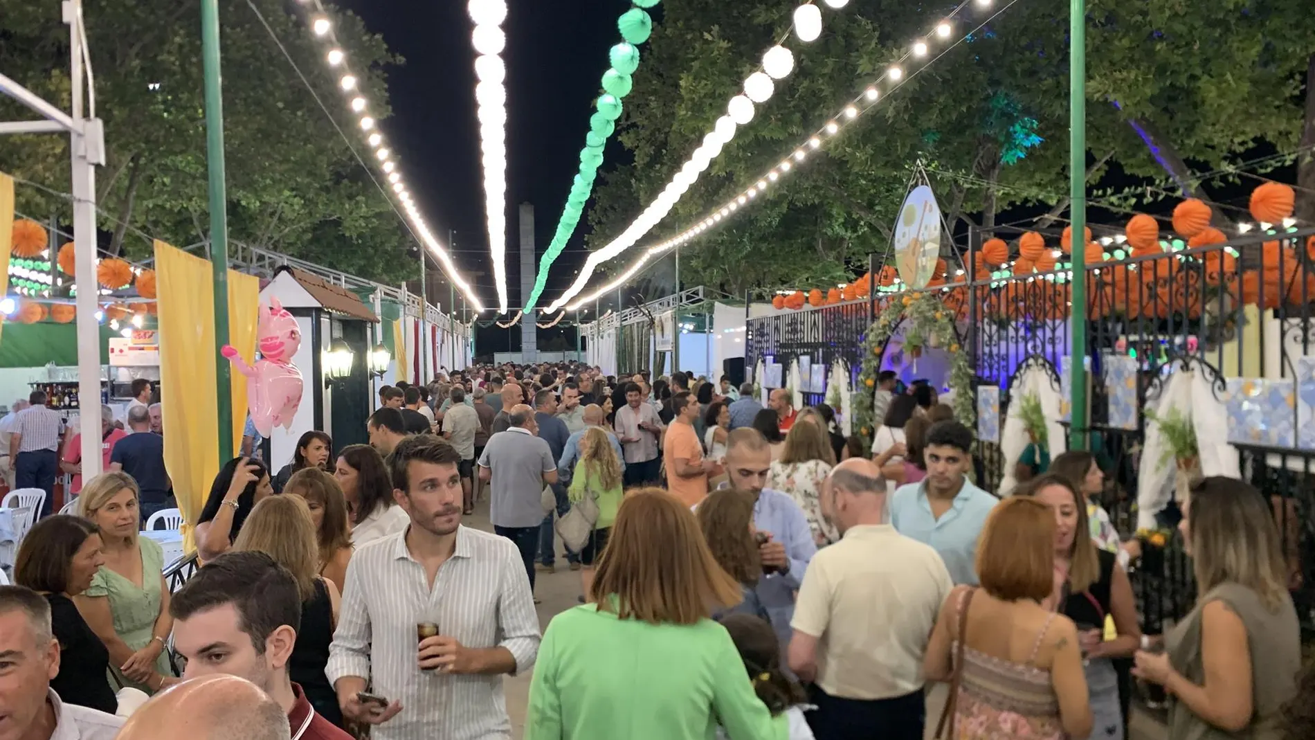 Imagen de archivo de la Feria de Valverde del Camino