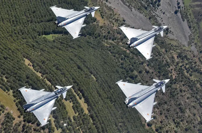 Los Eurofighter españoles vuelven al flanco Este con la OTAN