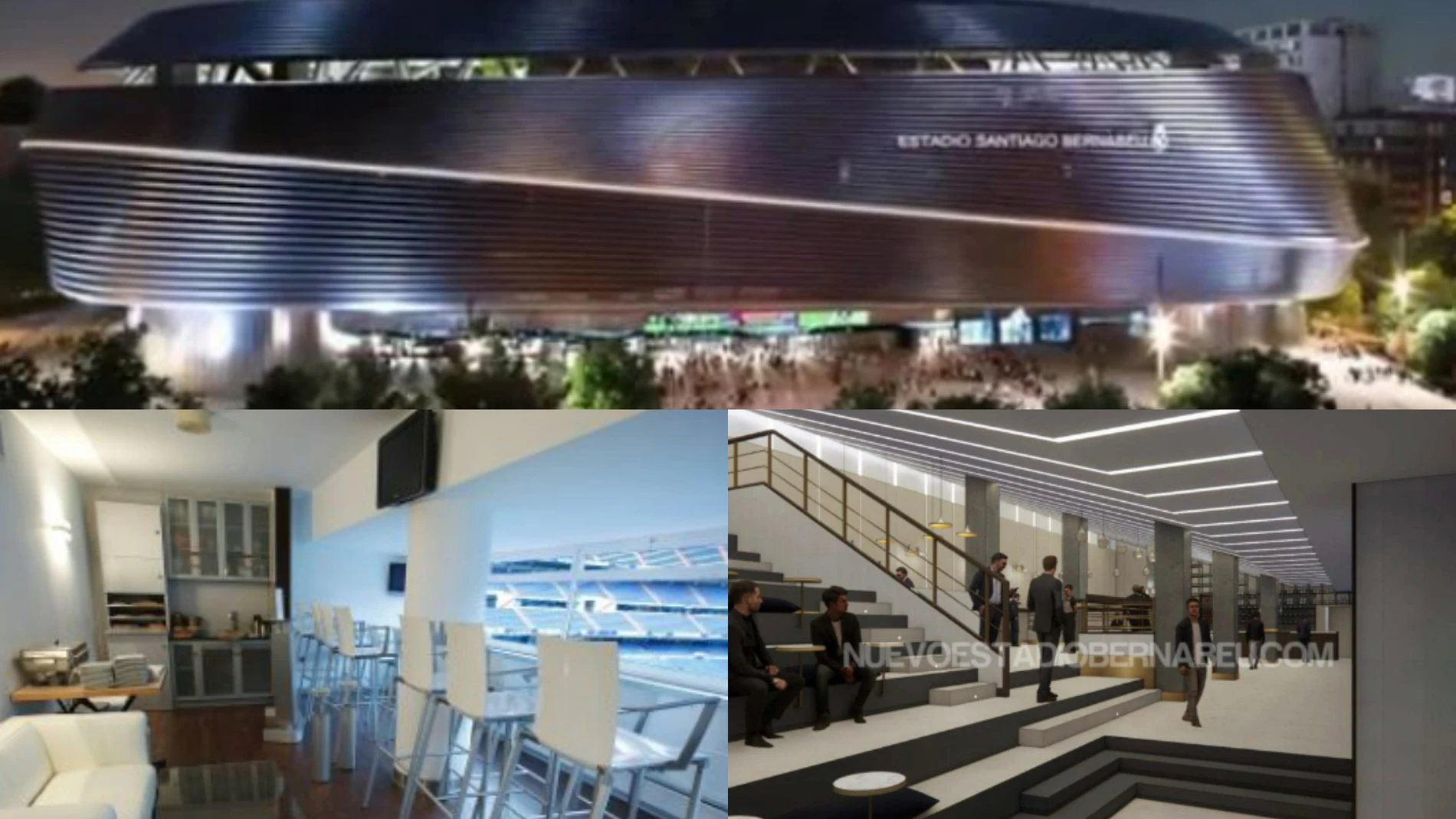 Los palcos vips del nuevo estadio Bernabéu