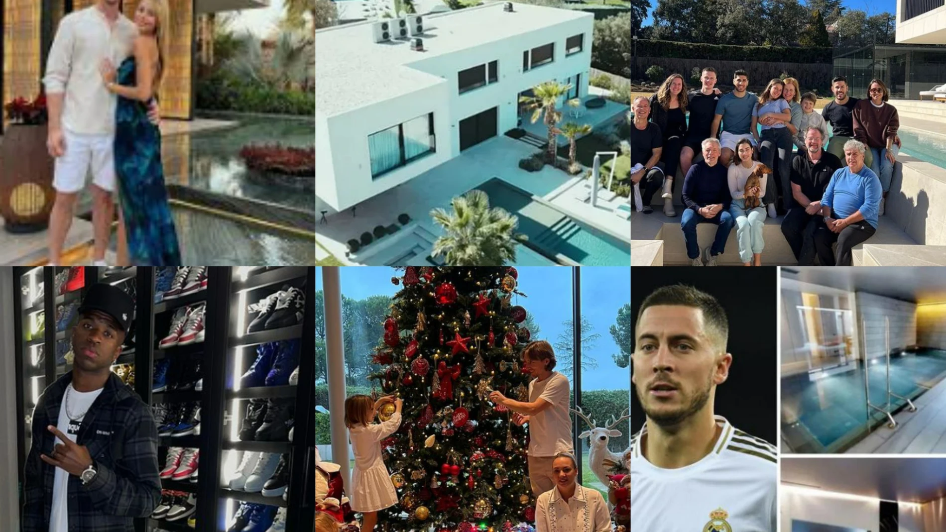 Las impresionantes casas de los jugadores del Real Madrid