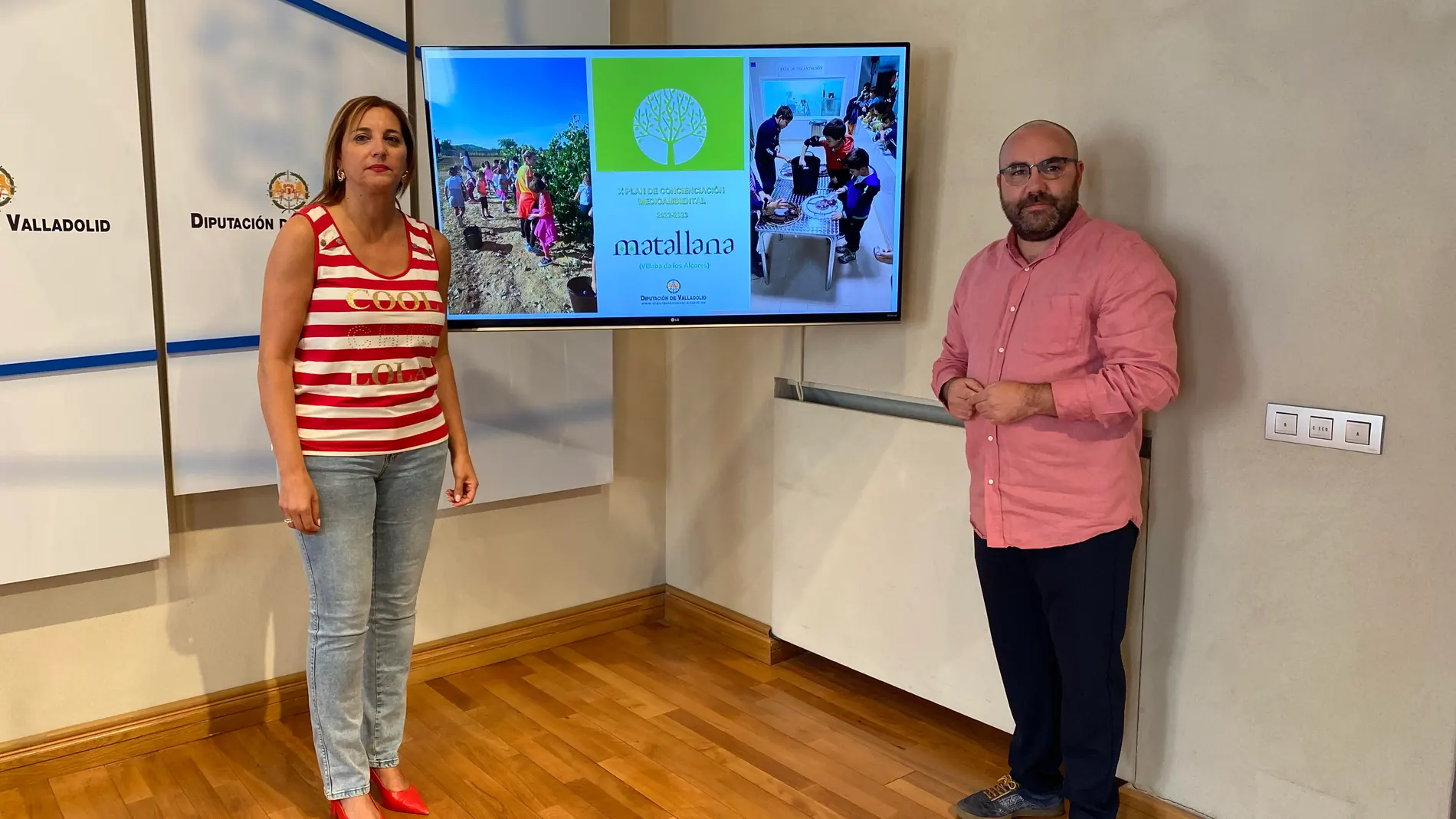 Presentación del X Plan de Concienciación Medioambiental que la Diputación de Valladolid organiza en Matallana