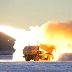 Sistema HIMARS de lanzamientos multicohetes en Ucrania