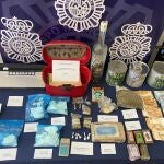 Cinco detenidos tras desarticular una banda criminal dedicada a distribuir drogas en Benalmádena. POLICÍA NACIONAL MÁLAGA