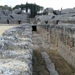 Foso del anfiteatro de Itálica. FERNANDO BARROSO/EUROPA PRESS (Foto de ARCHIVO)