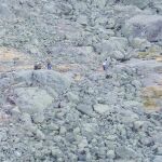 Imagen del rescate al joven montañero en la Sierra de Gredos