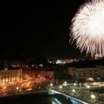 Espactáculo de fuegos artificiales en la primera jornada delas fiestas de Bilbao AYUNTAMIENTO DE BILBAO 21/08/2022