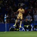  Real Sociedad-Barcelona (1-4): Lewandowski se estrena, Ansu asusta