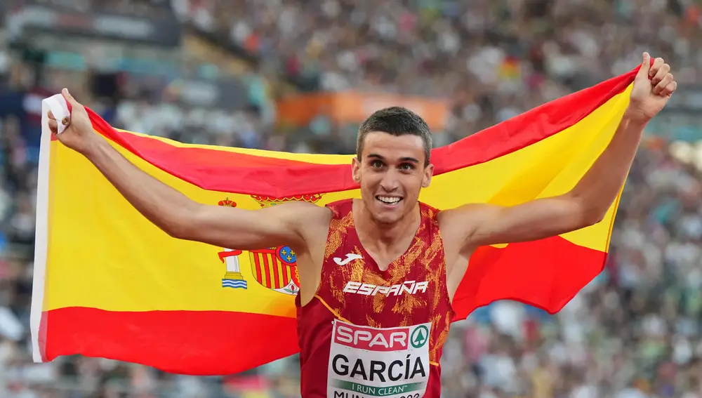 Mariano García, campeón de Europa Soeren Stache/dpa 21/08/2022 ONLY FOR USE IN SPAIN