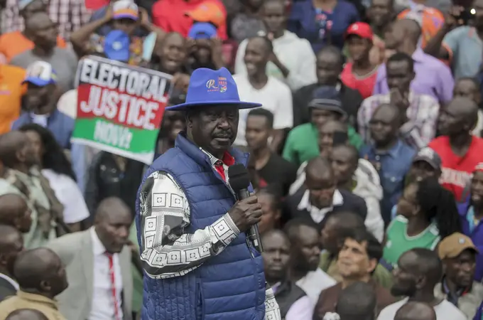 El perdedor de las elecciones en Kenia recurrirá a los tribunales por considerar los resultados “fraudulentos”