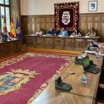 El alcalde de Palencia, Mario Simón, preside la Junta Local de Seguridad