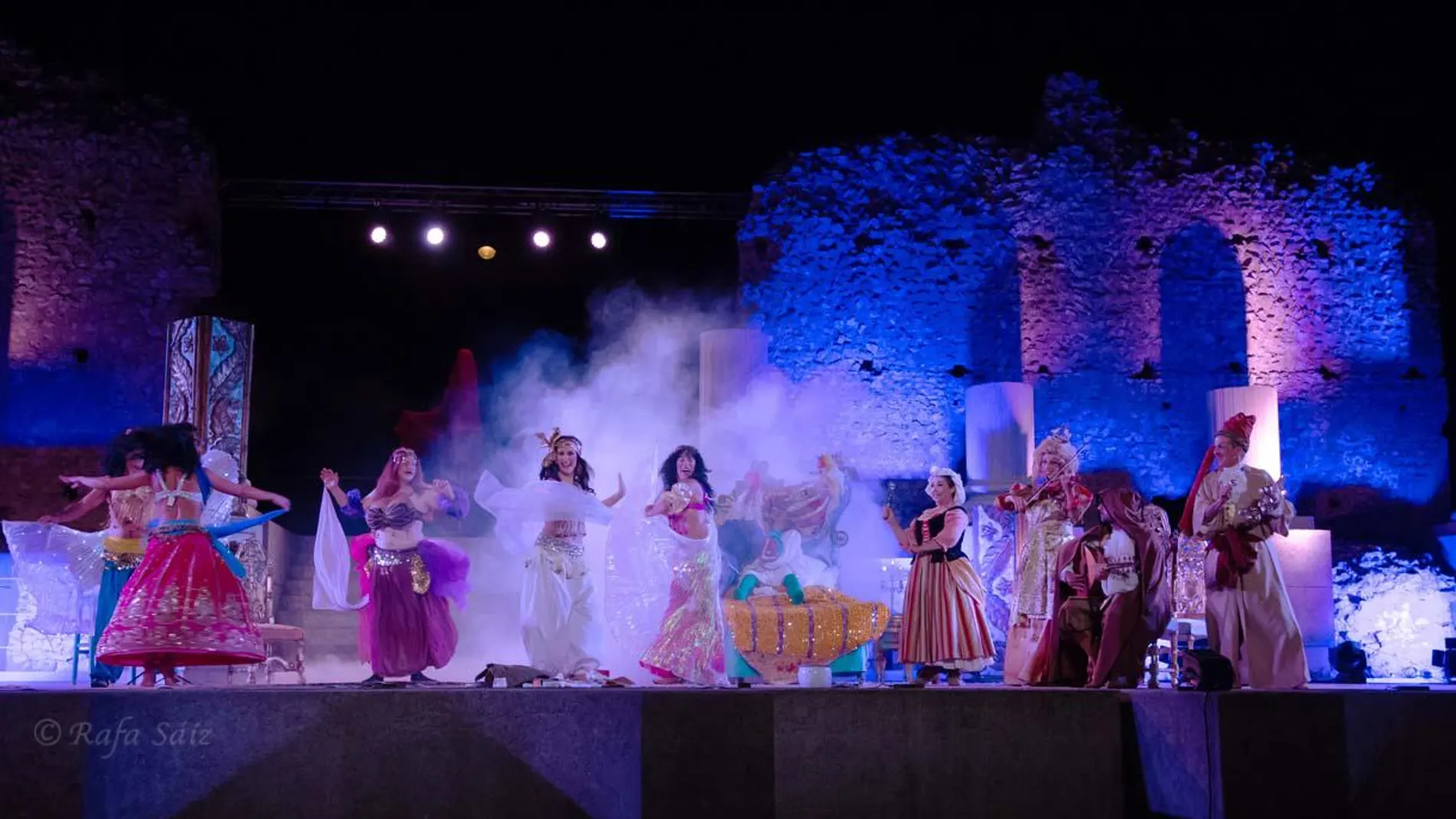 Actuación del Festival de Clunia