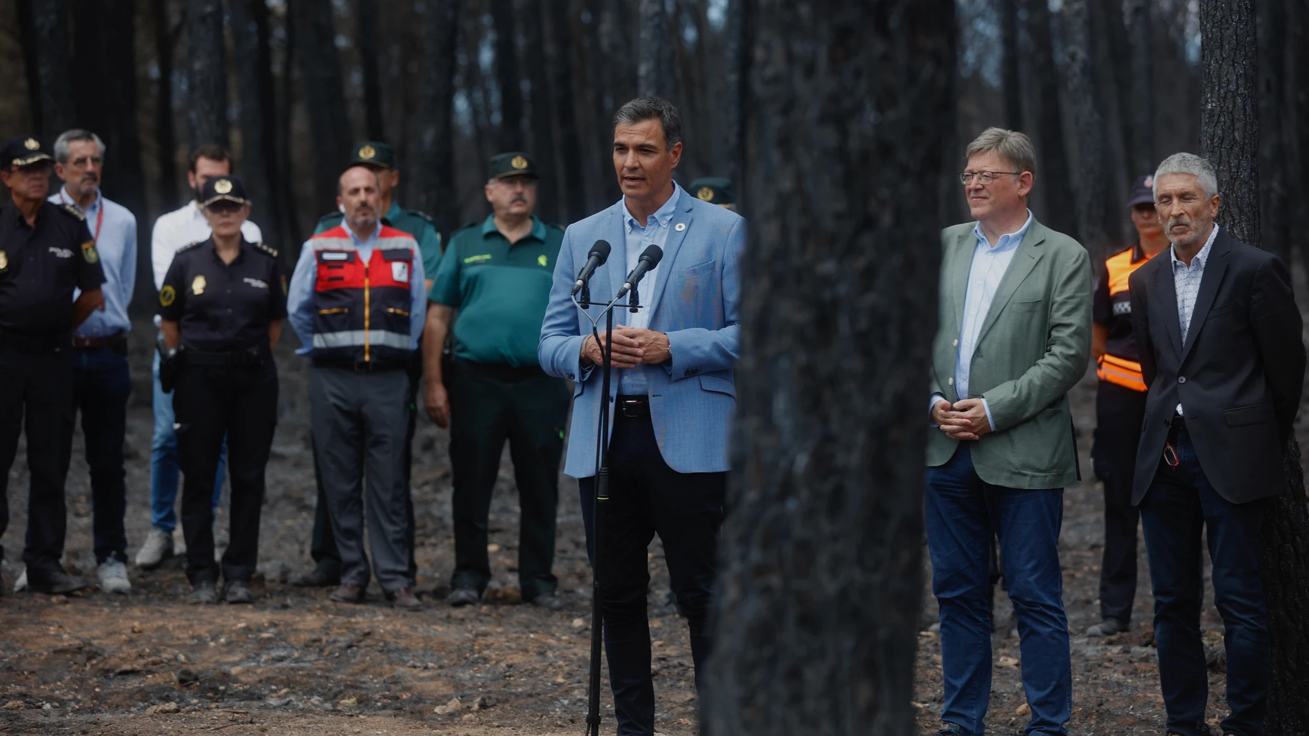 El Consejo de Ministros aprobará declarar zona catastrófica para los territorios afectados por grandes incendios ROBER SOLSONA 22/08/2022