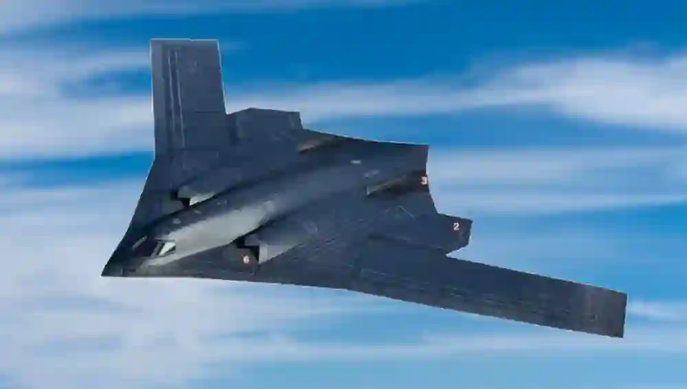 Un posible diseño del bombardero chino Xian H-20 según publicó Modern Weaponry