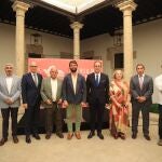 Inauguración de la 25 Feria de Teatro de Castilla y León en la que participaron, entre otros, el vicepresidente Juan García-Gallardo, el consejero Gonzalo Santonja, Javier Iglesias, Marcos Iglesias, y Manuel González Fernández
