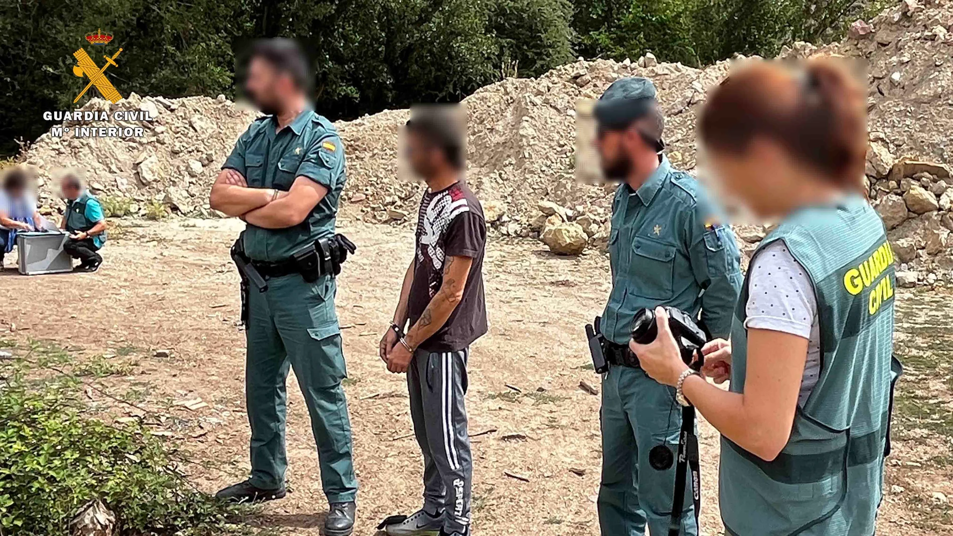 La Guardia Civil esclarece el asesinato del hombre que fue arrojado al interior de una sima en La Rioja