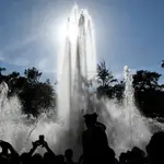 El Palacio Real de La Granja de San Ildefonso celebra los tradicionales juegos del agua de sus monumentales fuentes