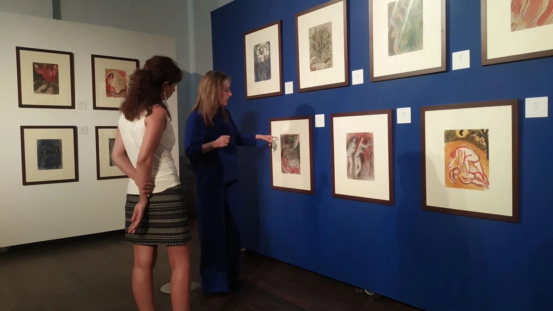La concejala Ana Redondo presenta la exposición de Marc Chagall ' 'Los estados del alma'