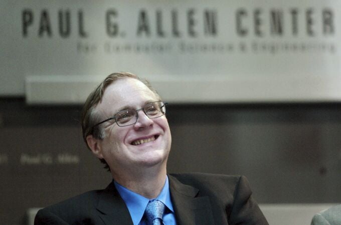 Paul Allen, cofundador de Microsoft junto a Bill Gates y fallecido hace cuatro años (AP Photo/John Froschauer, File)